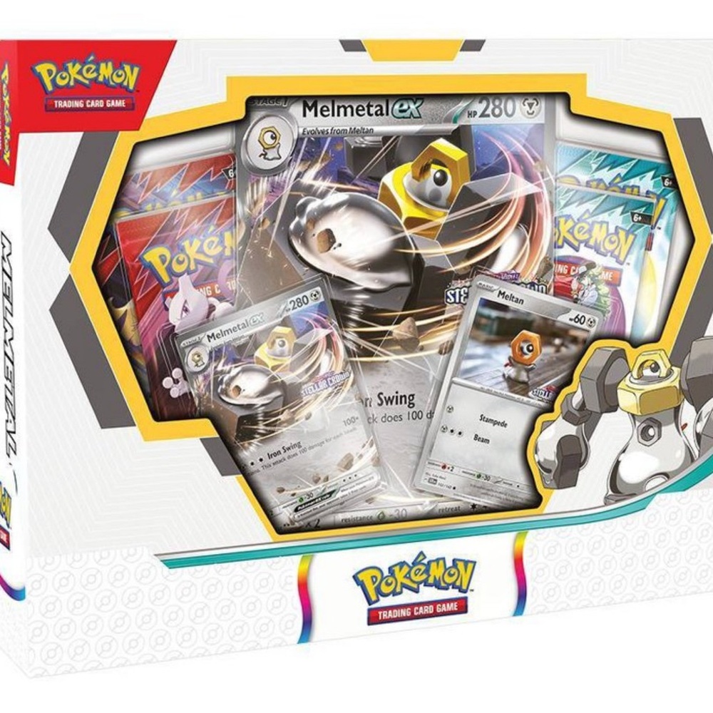 Pokemon Melmetal and Black Kyurem EX Card Game Set